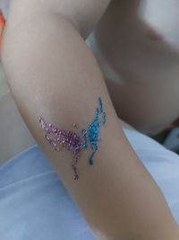 schminkfeest glittertattoos